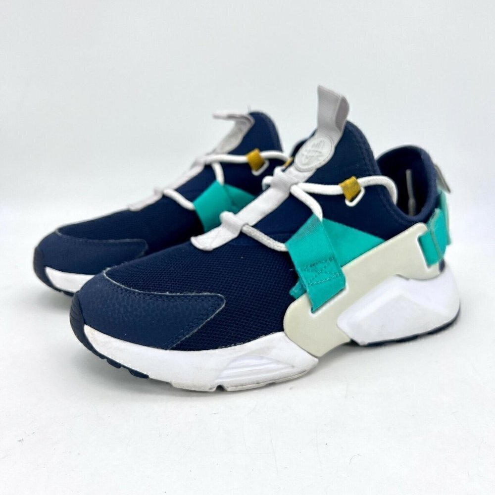 Nike Air Huarache City Obsidian White Vast Grey Women Shoes AH6804 401 Size 6.5